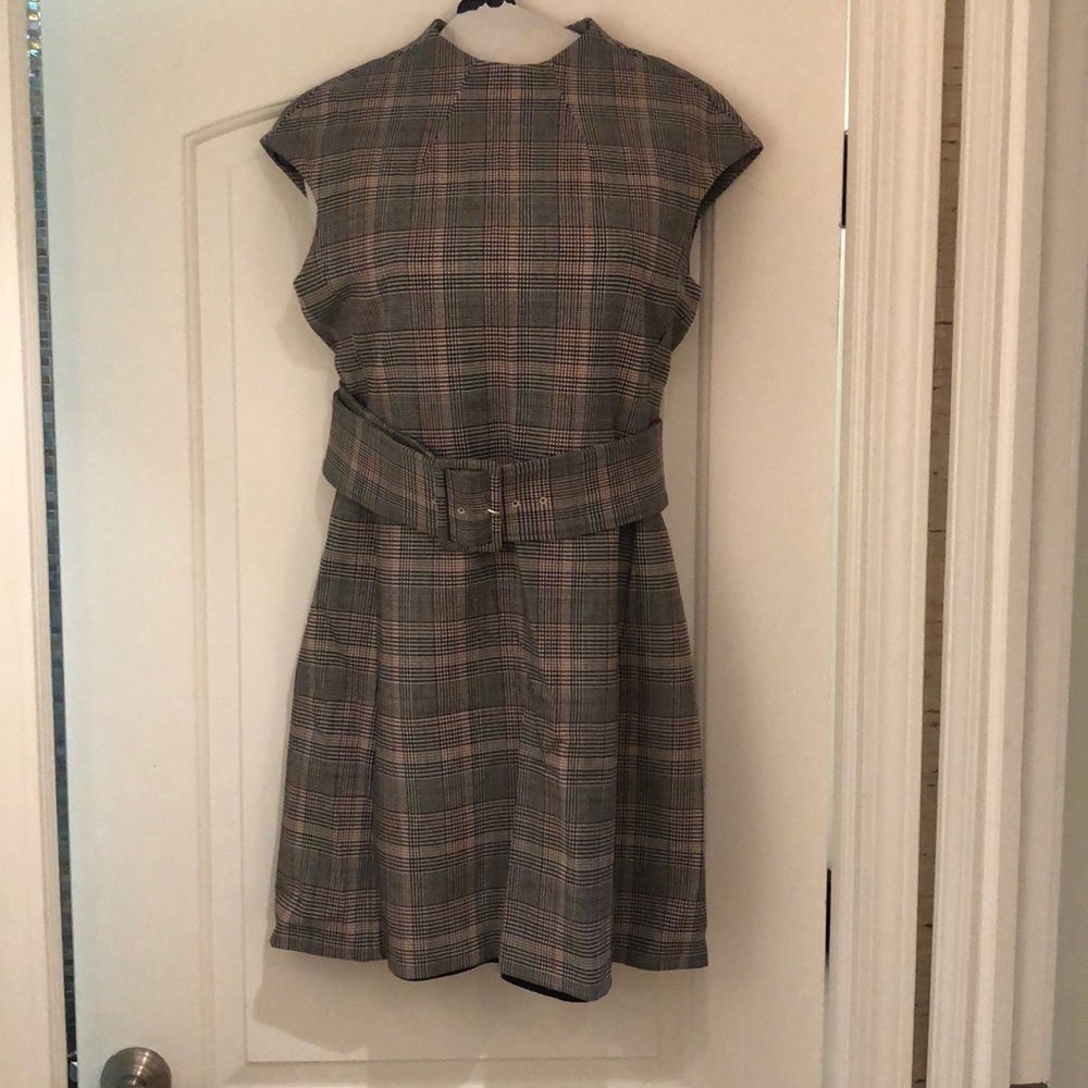 Theory mini dress w belt